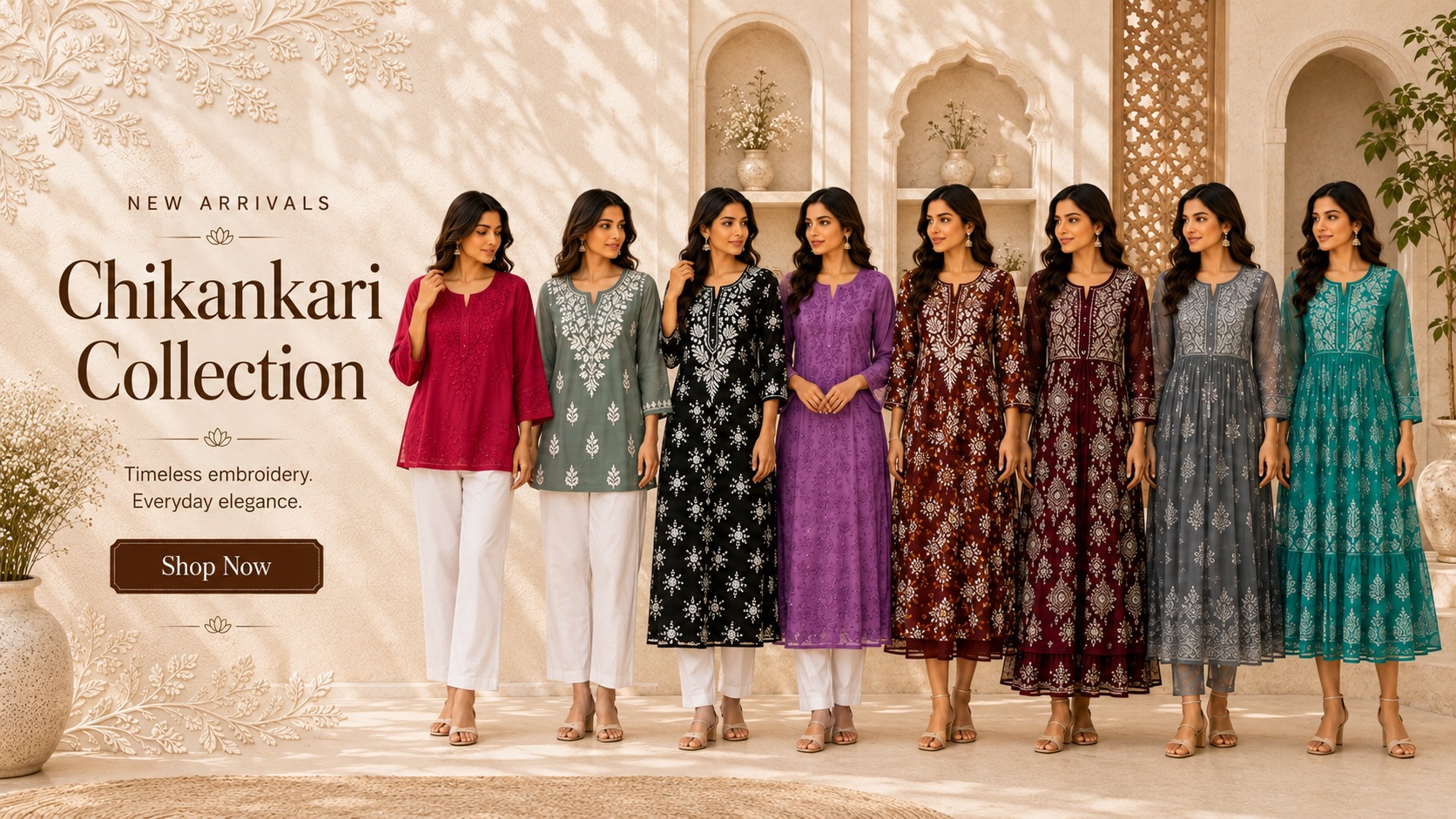 Ashu Trends Chikankari collection